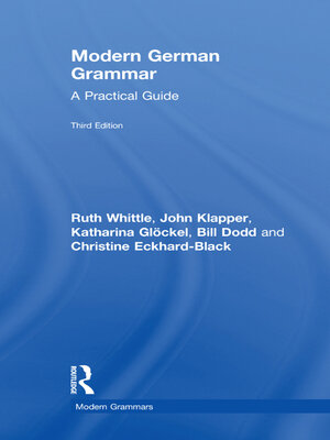 cover image of Modern German Grammar